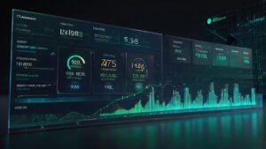AI Tools for Credit Score Improvement illustration