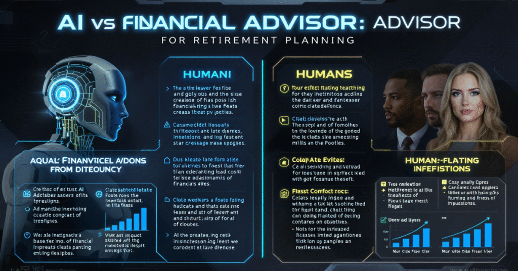 AI Retirement Planning Tools 2025 vs human advisors
