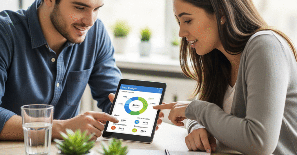 Best Budgeting Apps for Beginners 2025 on laptop and phone