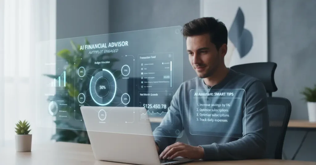 User learning how to Automate Budget with AI for smarter money management