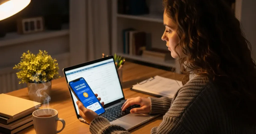 credit score and taxes personal finance image