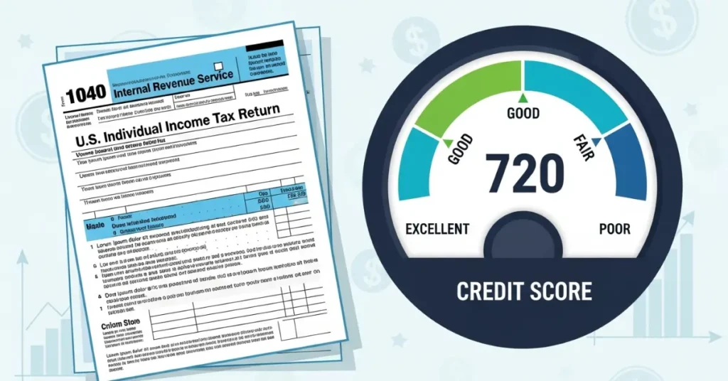 how credit score and taxes are connected