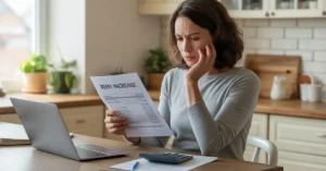 Rent Increase in the USA – renter reviewing lease