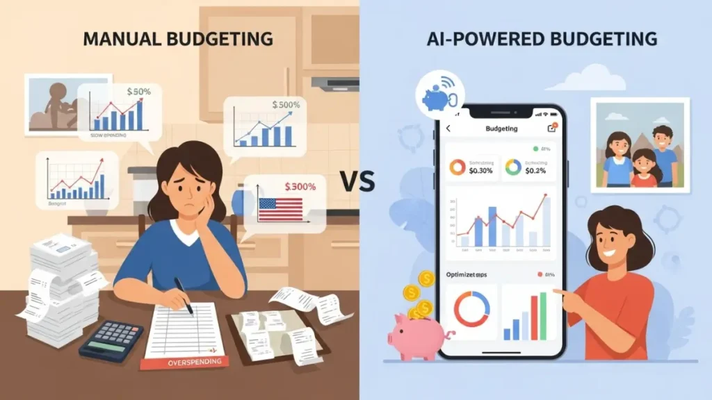 AI apps that cut monthly expenses compared to traditional budgeting
