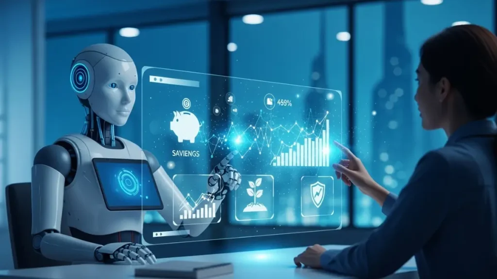 AI tools for saving money futuristic personal finance automation
