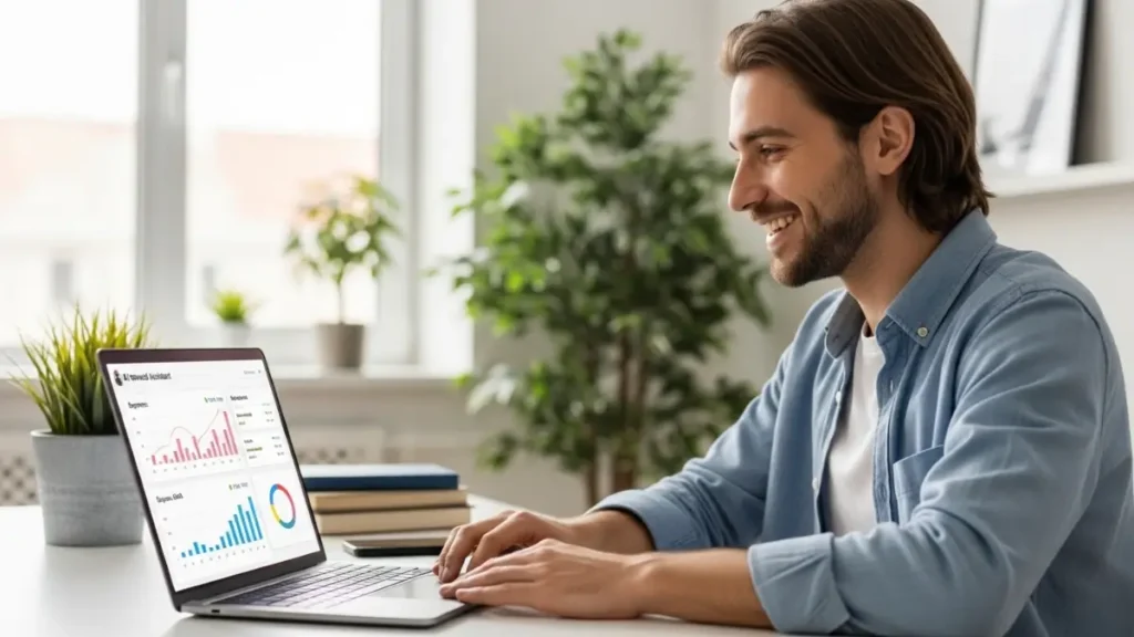 AI tools for saving money helping user track expenses and savings