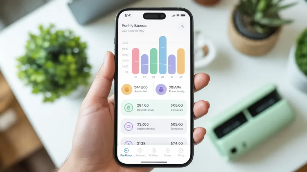 personal finance assistant tracking expenses and budgets using AI technology